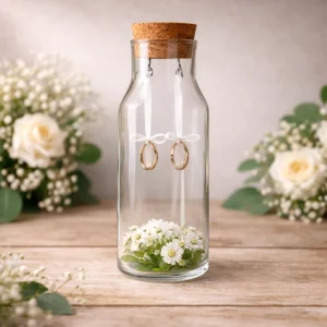 glas Flasche Ringe